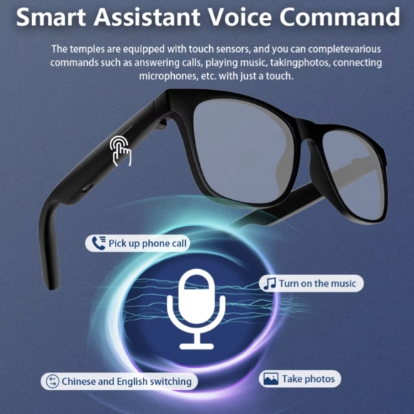 Smart Audio Glasses - Black - Picture 5 of 5